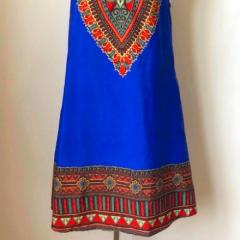 Band of Gypsies Dress Bohemian Tribal Choker Size Medium - Picture 8 of 12
